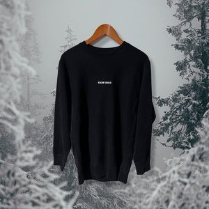 Know Wave Black Crewneck Sweater Sz Men’s L / G